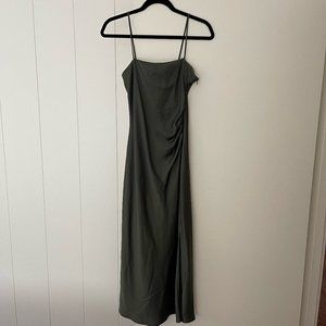 Zara Sage Green Dress Size M